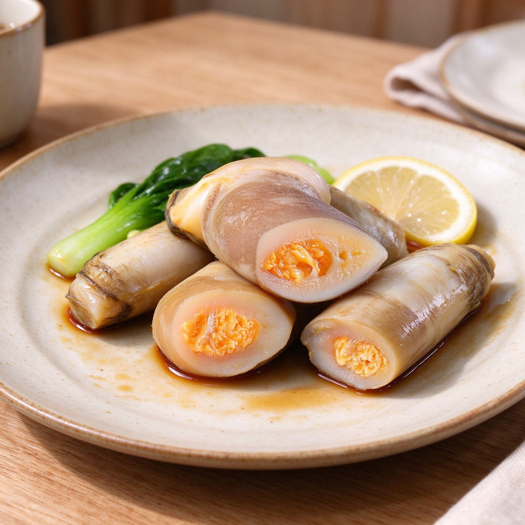 Razor Clams with Golden Roe - view 2