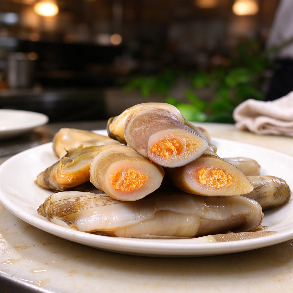 Razor Clams with Golden Roe - view 3