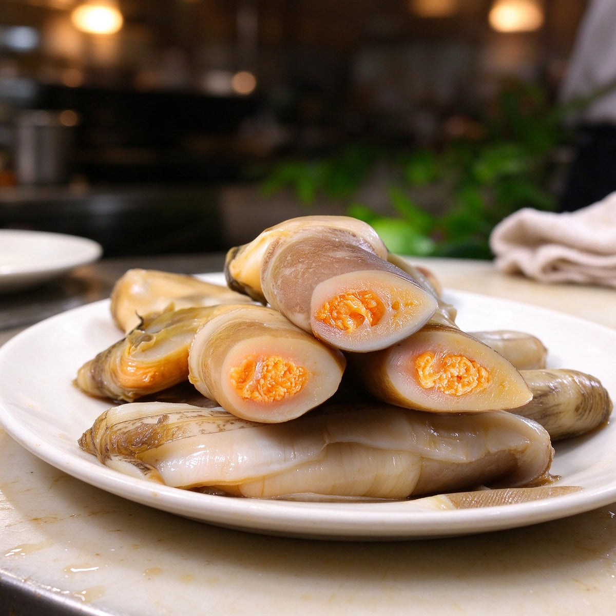 Razor Clams with Golden Roe - view 3